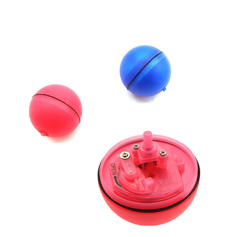 LED Laser Rolling Cat Toy Ball – USB Rechargeable Automatic Smart Pet Toy | Petzion