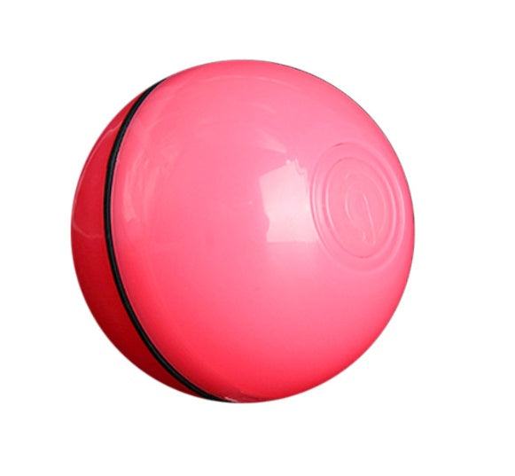 LED Laser Rolling Cat Toy Ball – USB Rechargeable Automatic Smart Pet Toy | Petzion