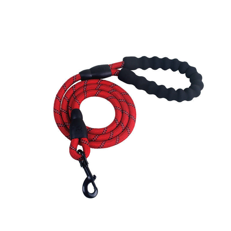 Reflective Nylon Dog Leash – Strong Rope Lead for Small, Medium & Large Dogs | Petzion
