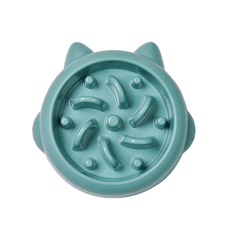 Slow Feeder Dog & Cat Bowl – Anti-Choking Non-Slip Food Dish for Healthy Eating