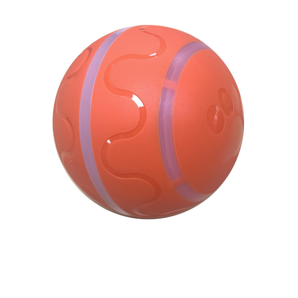 Smart Self-Rotating Cat Ball Toy – USB Rechargeable Automatic Rolling Pet Toy