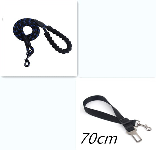Reflective Nylon Dog Leash – Strong Rope Lead for Small, Medium & Large Dogs | Petzion