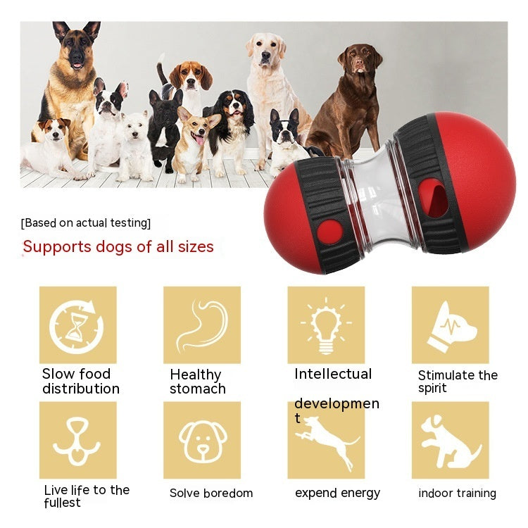Food Dispensing Dog Toy – Interactive Tumbler Puzzle Ball for Slow Feeding & Training | Petzion