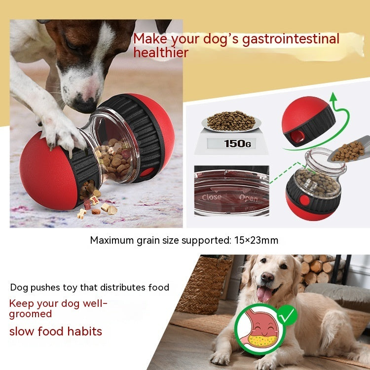 Food Dispensing Dog Toy – Interactive Tumbler Puzzle Ball for Slow Feeding & Training | Petzion