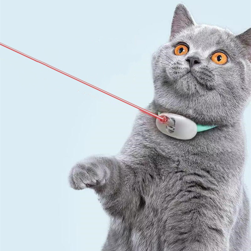 Automatic Smart Laser Cat Collar Toy – USB Rechargeable Interactive Pet Trainer